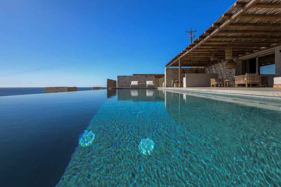 Pool view, Sea view, Swimming pool
