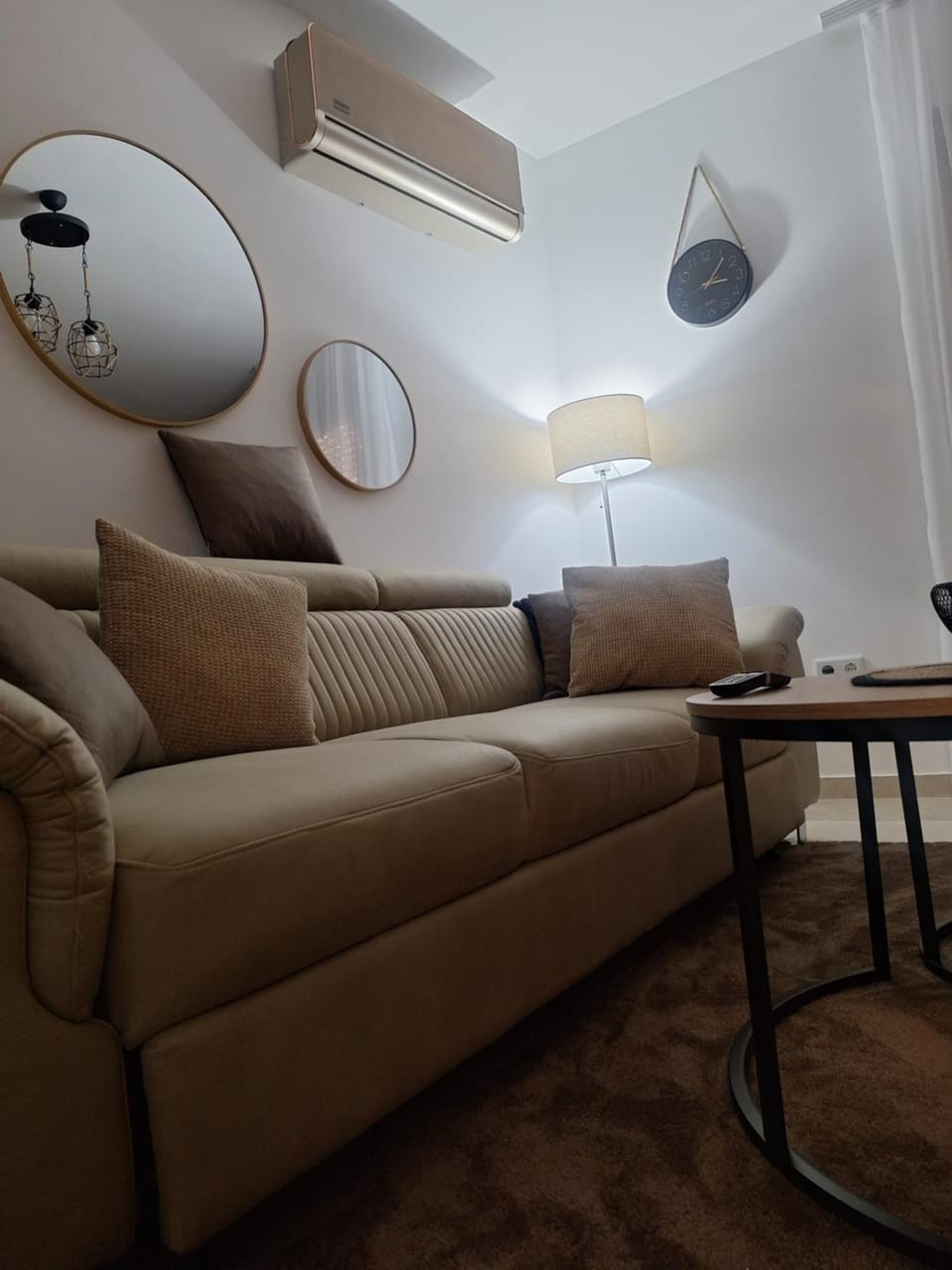 Living room, air conditioner