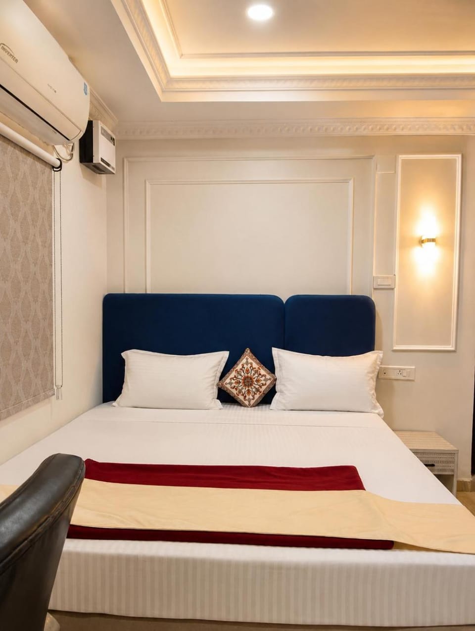 Bed, Bedroom, air conditioner