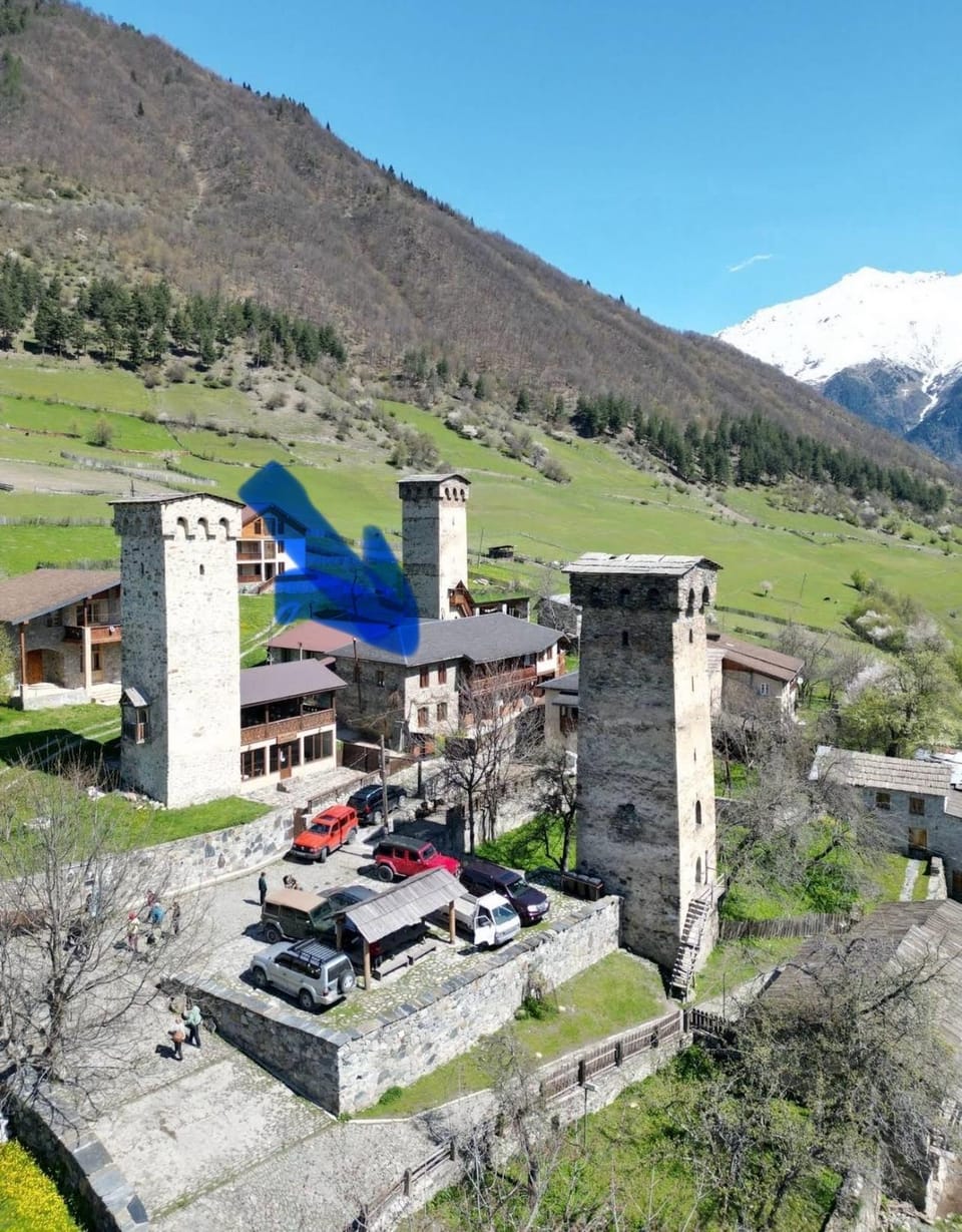 Property building, Spring, Bird's eye view, Location