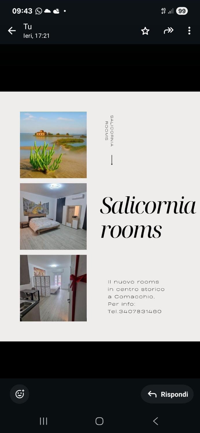 Salicornia Rooms Bed and Breakfast in Comacchio