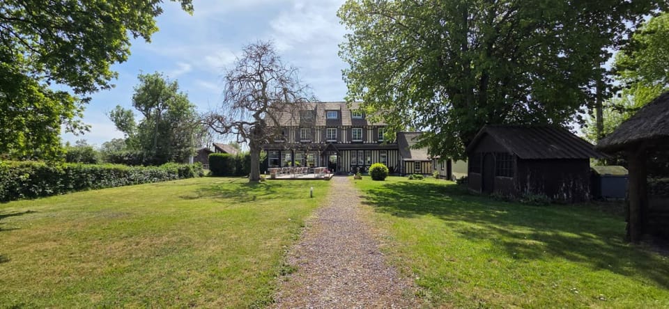Property building, Spring, Day, Natural landscape, Garden