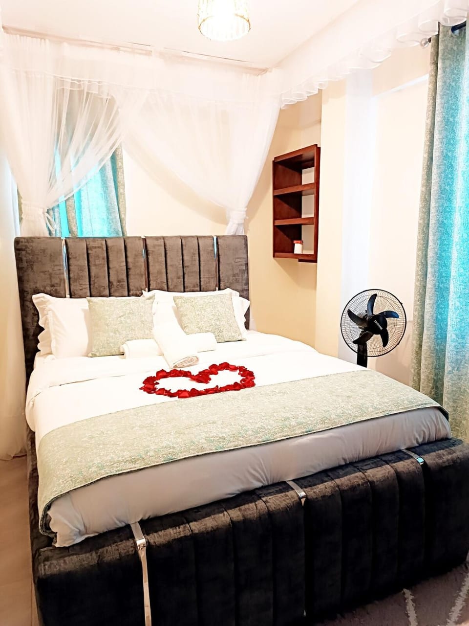 1BR With Office Desk parking & Balcony Apartment in Kenya