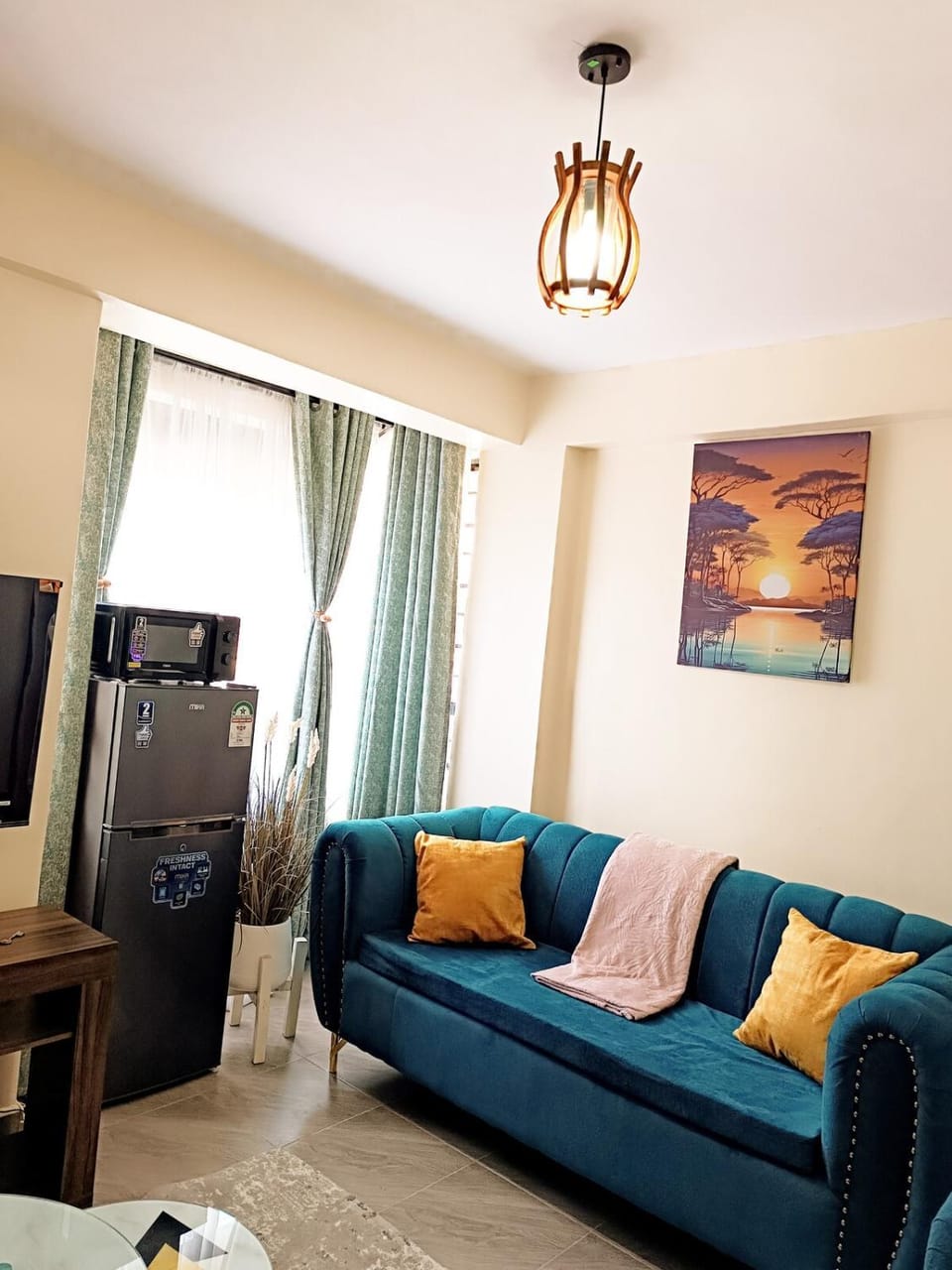 1BR With Office Desk parking & Balcony Apartment in Kenya