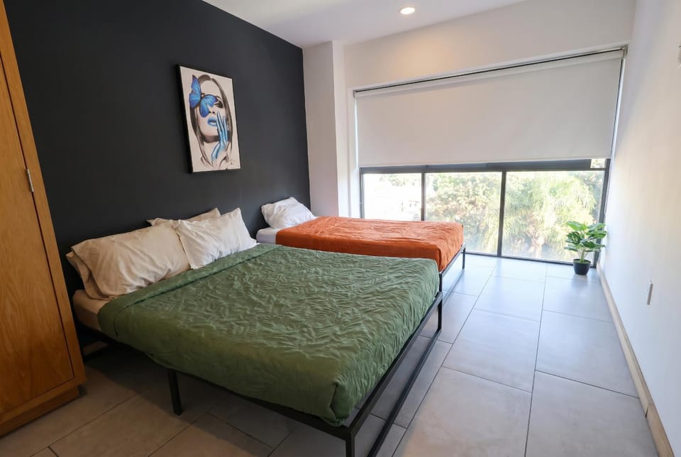 Departamento muy amplio, vista verde y alberca Apartment in Guadalajara