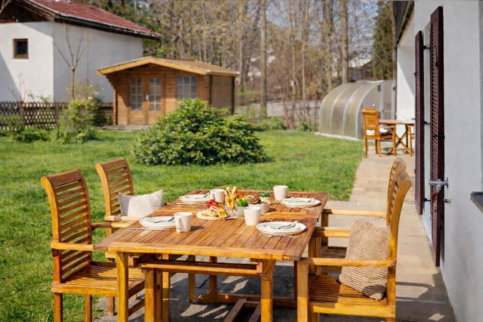 Spring, Food and drinks, Garden view
