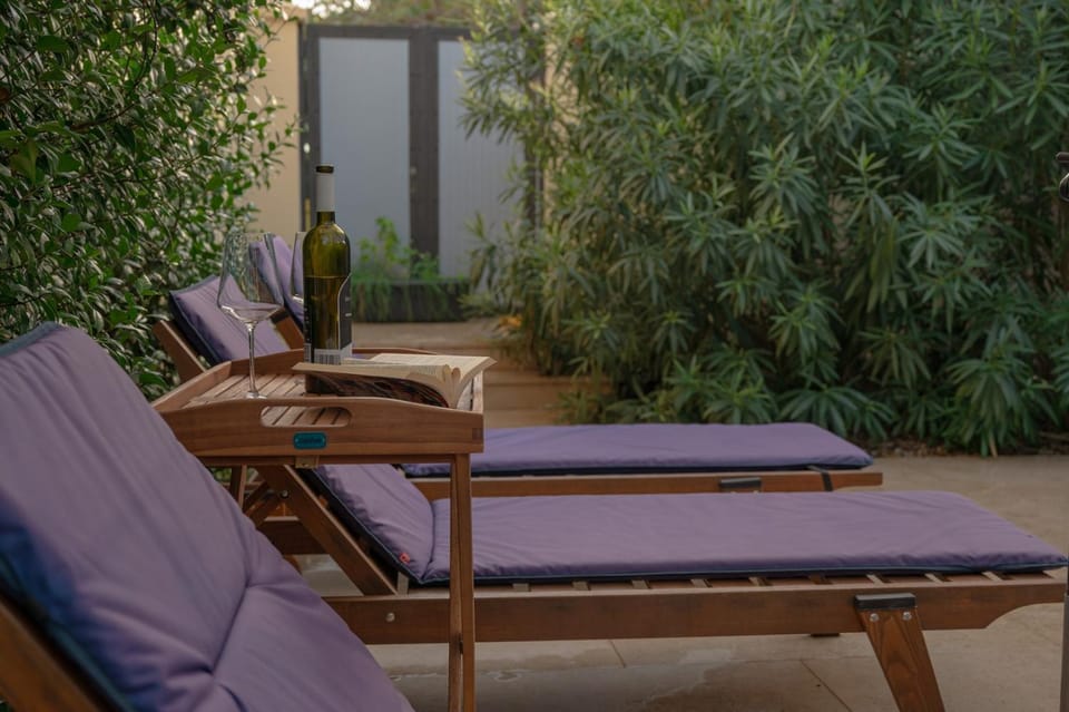 Garden, Garden view, sunbed