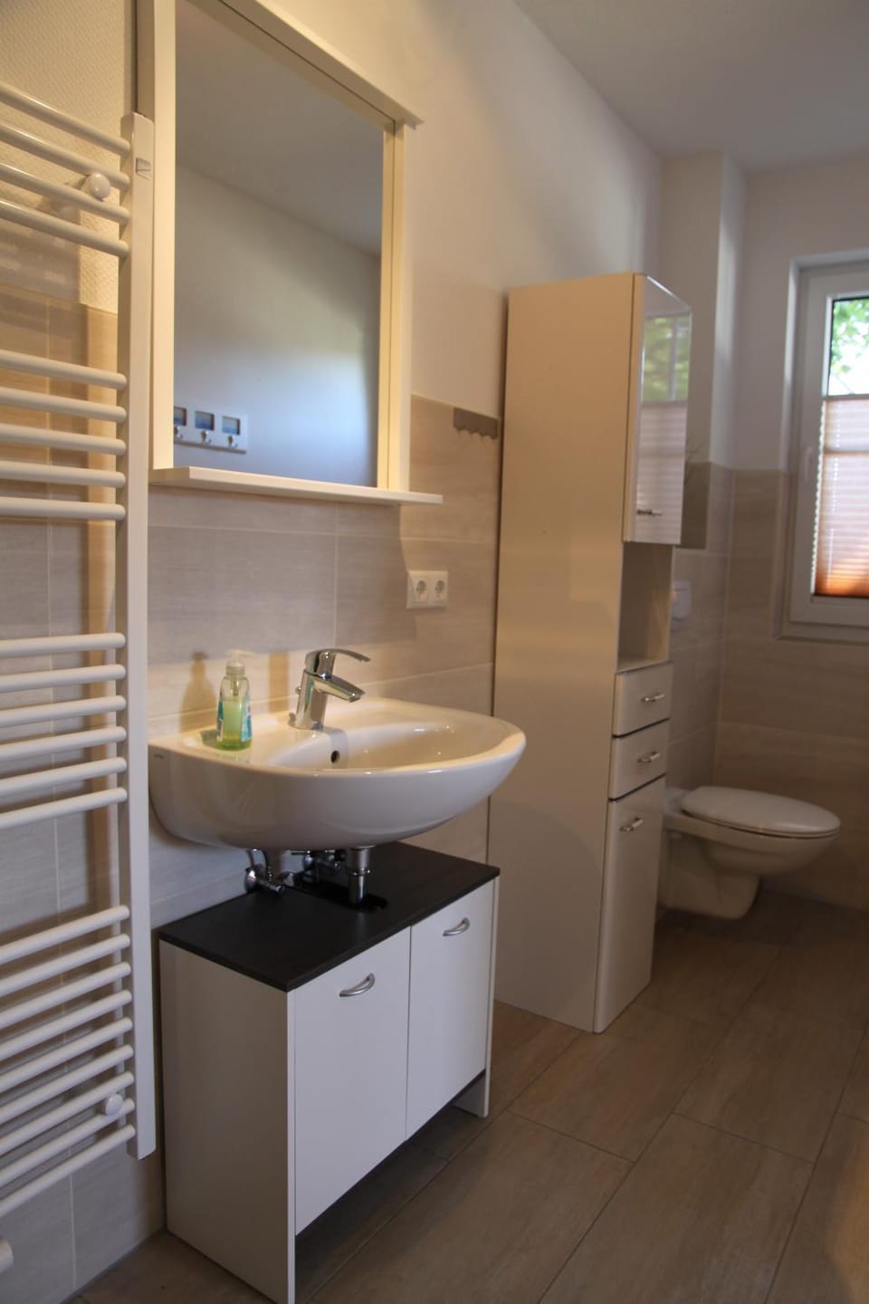 Bathroom, Living room