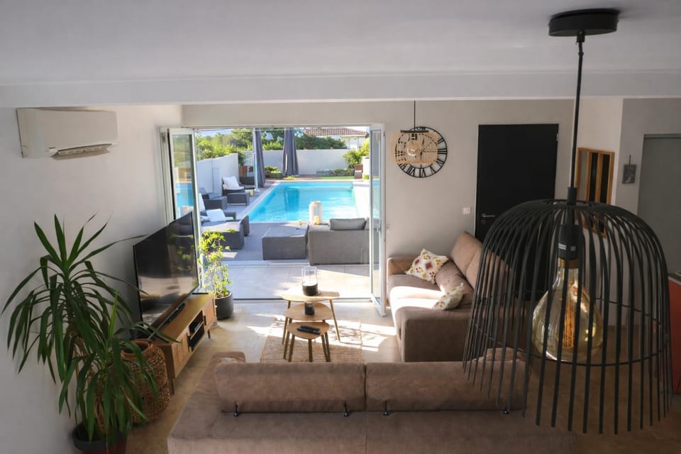 House for 6 people private pool, air conditioning, House in Manosque