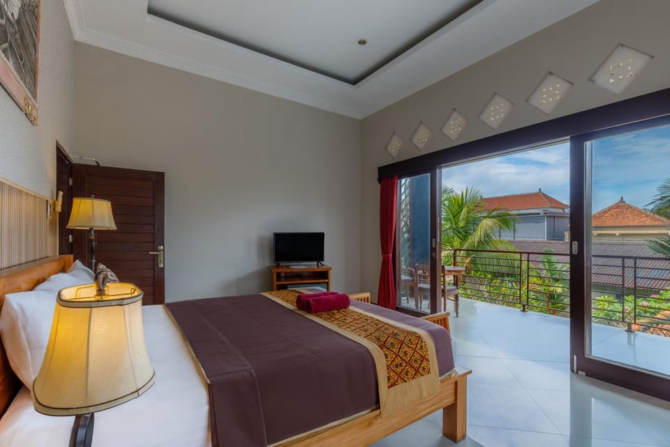 Bed, Balcony/Terrace, Bedroom