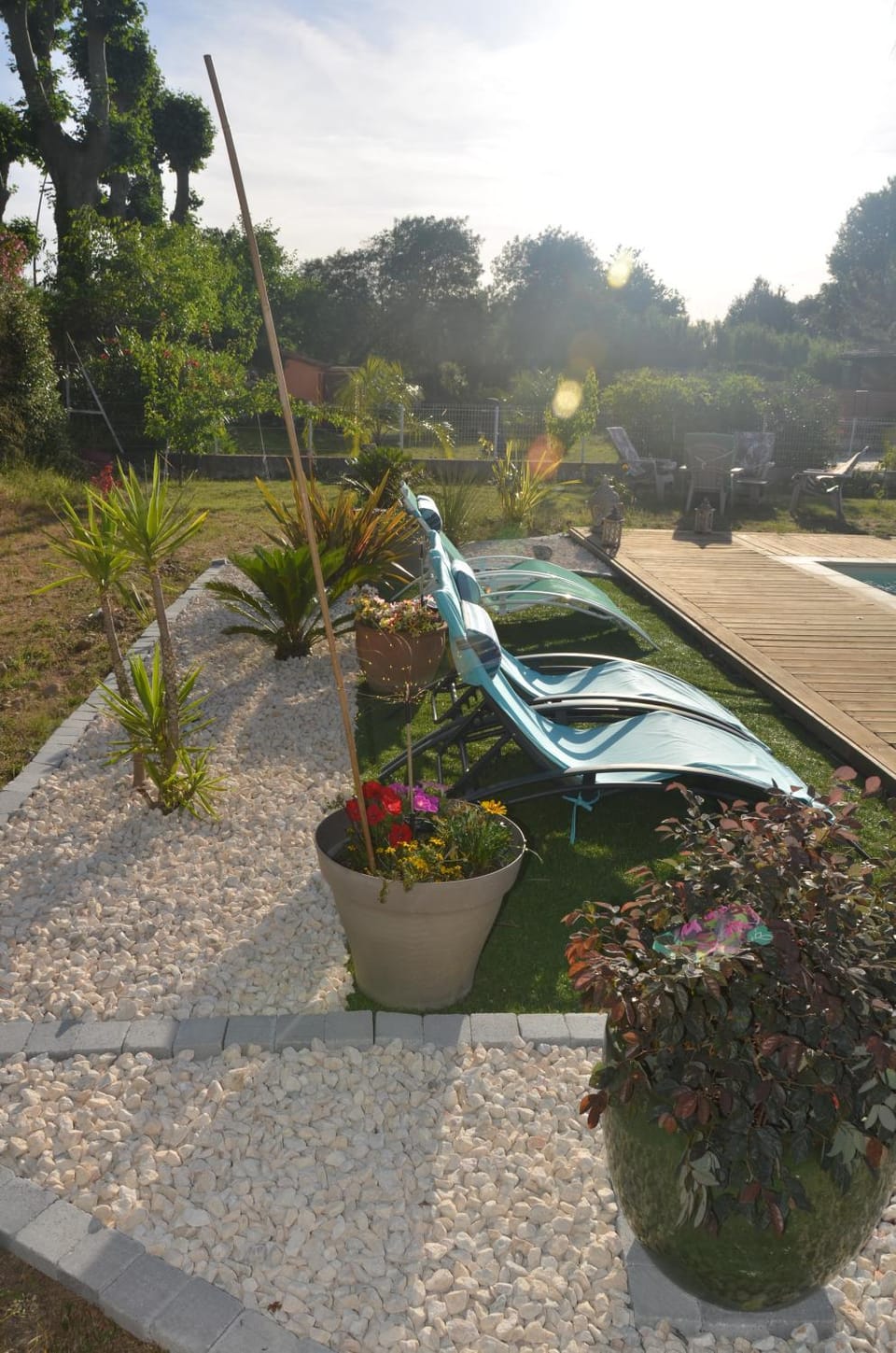 Garden, Pool view