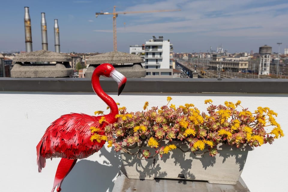 View (from property/room), Balcony/Terrace, City view