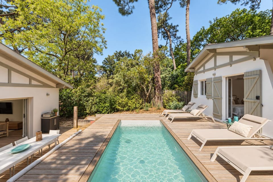 Pyla - Villa Amarea - Charme tranquille - Quartier de la Coorniche Villa in Sanguinet