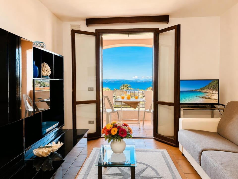 Balcony/Terrace, Living room, Sea view