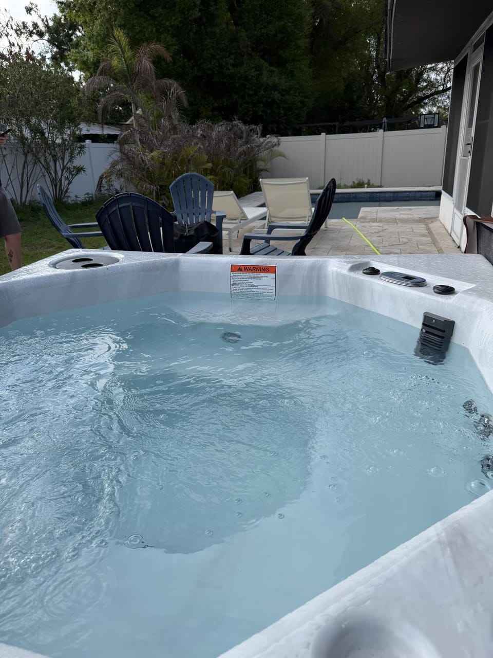 Patio, Garden, Hot Tub, Swimming pool, sunbed