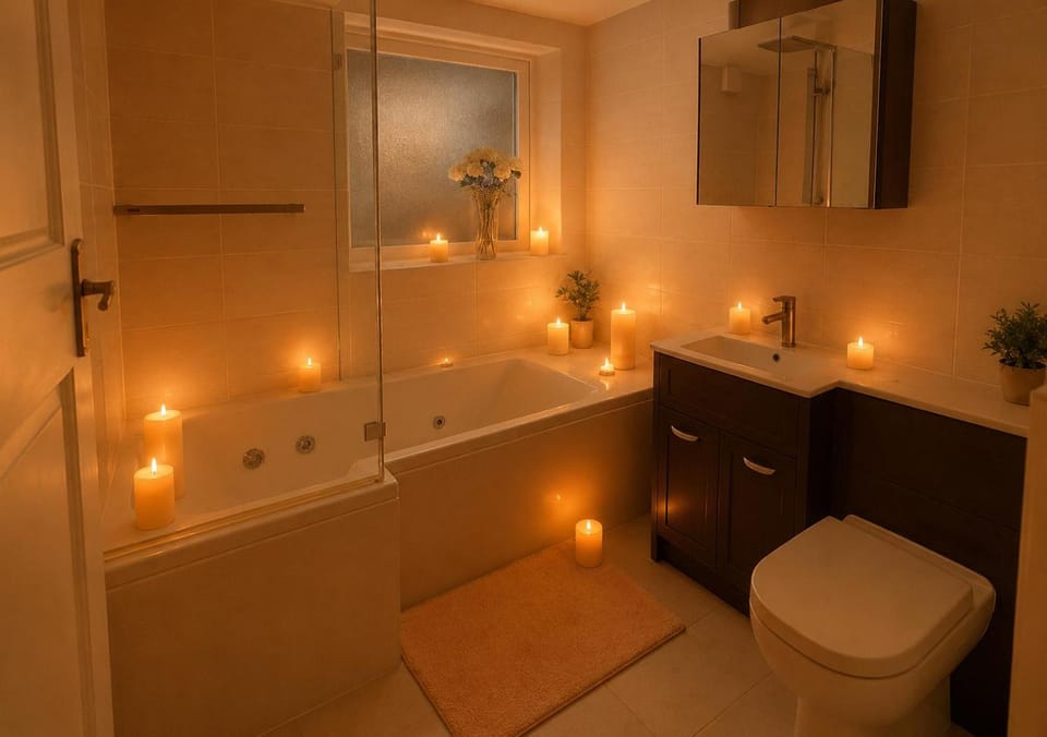 Shower, Hot Tub, Bathroom, Spa and wellness centre/facilities, Bath