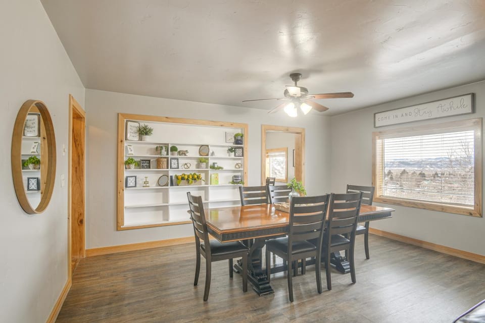 Mtn-View Angler’s Retreat in Western Wyoming! House in Afton