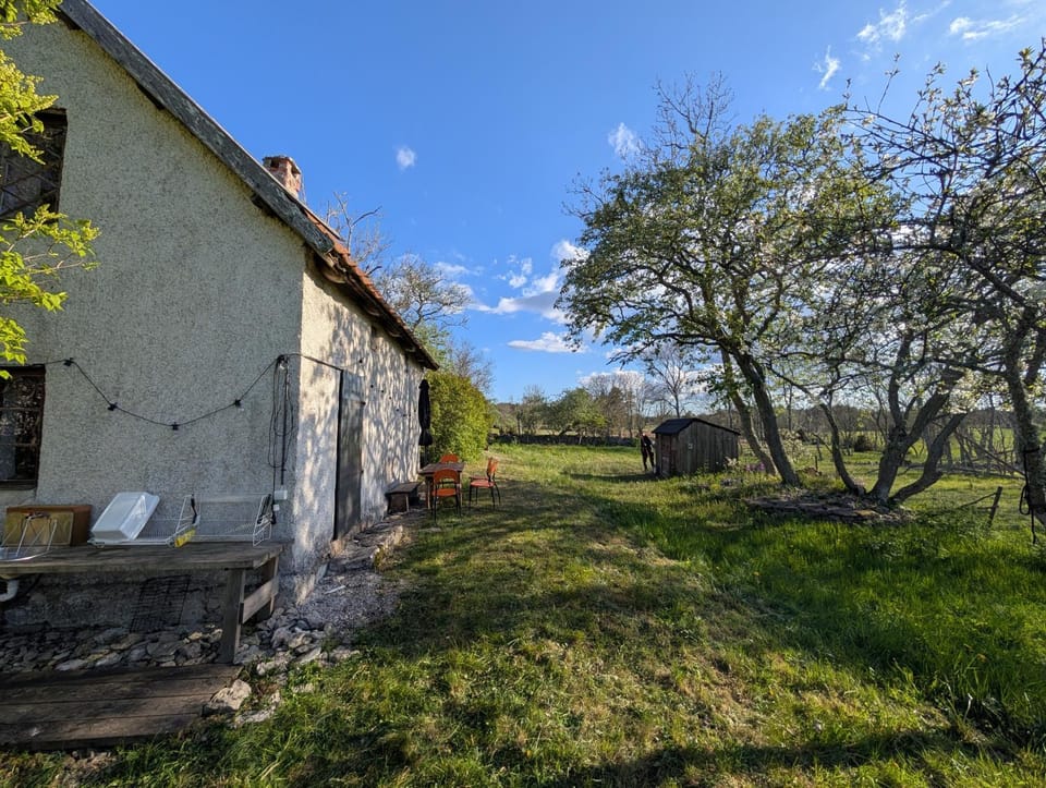 Lillstugan på Lansa House in Gotland County, Sweden