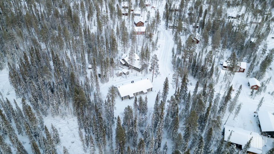 Natural landscape, Bird's eye view, Winter