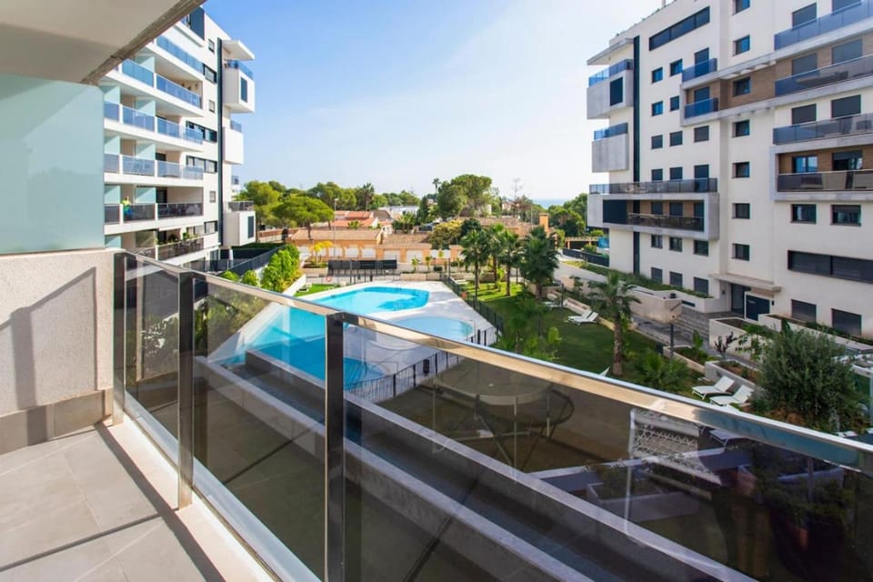 Modern Luxury, Sea View Terrace, Heated Pool, Gym Apartment in Dehesa de Campoamor