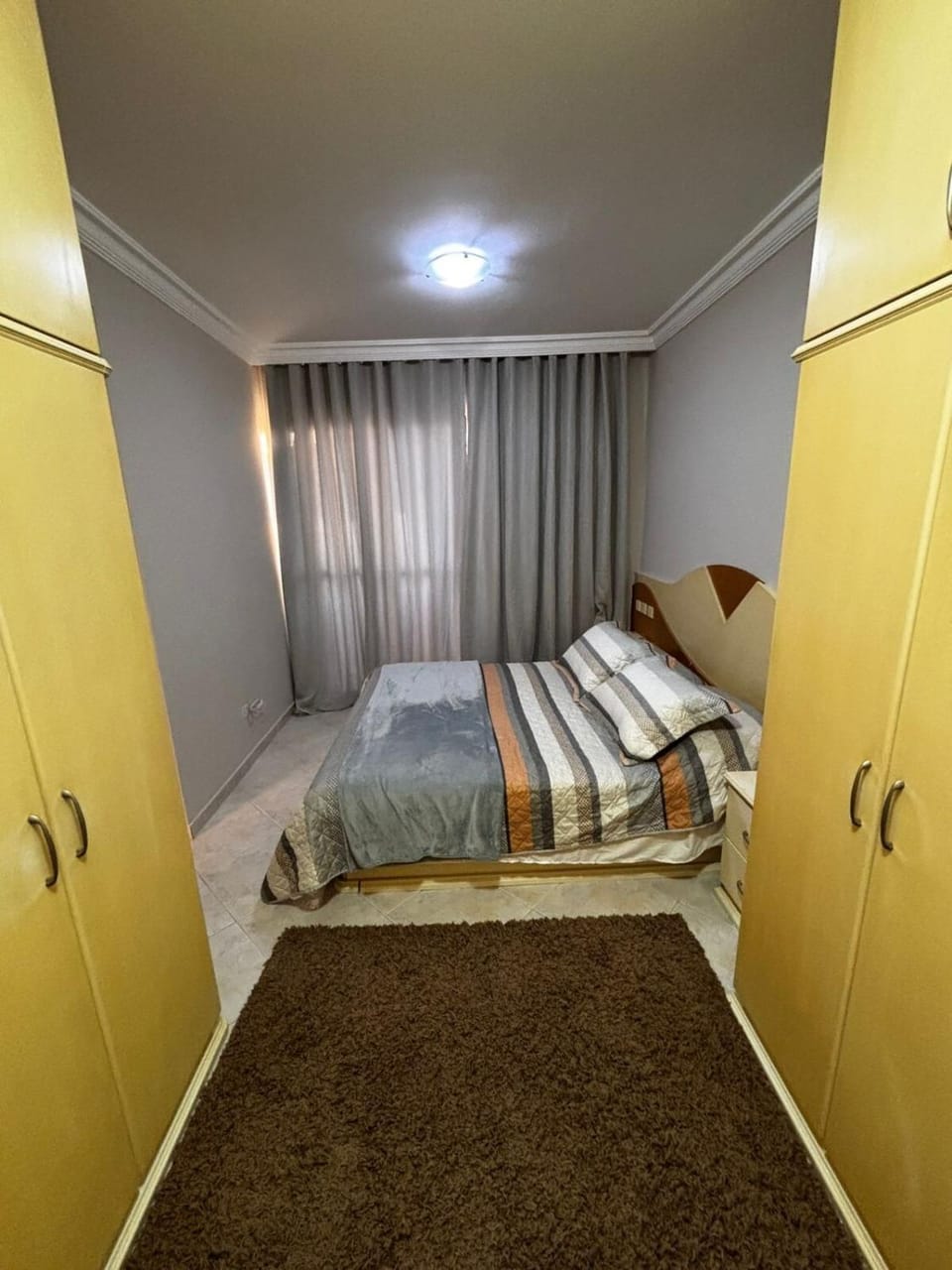 Bed, Photo of the whole room, Bedroom, wardrobe