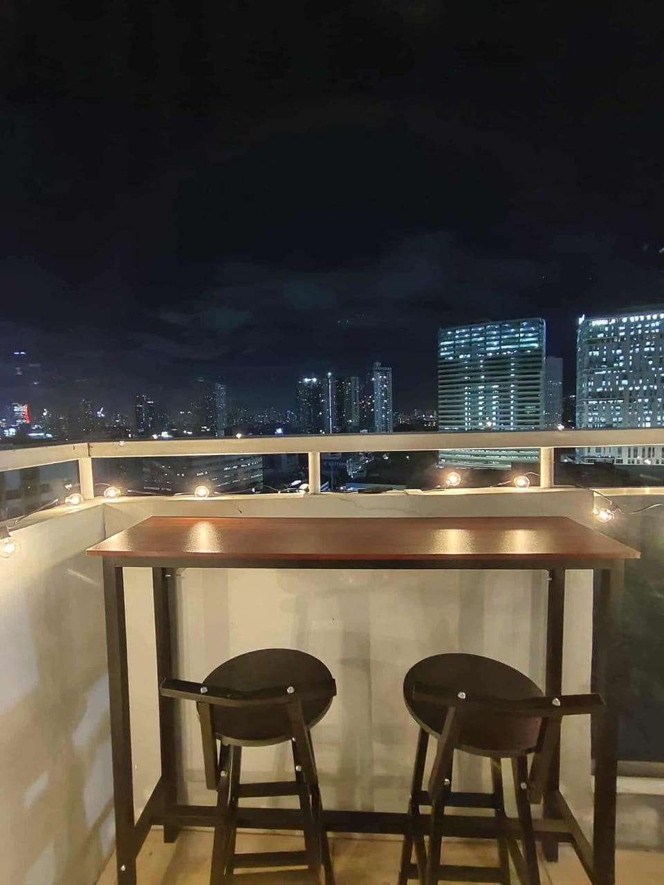 Night, View (from property/room), Balcony/Terrace, City view