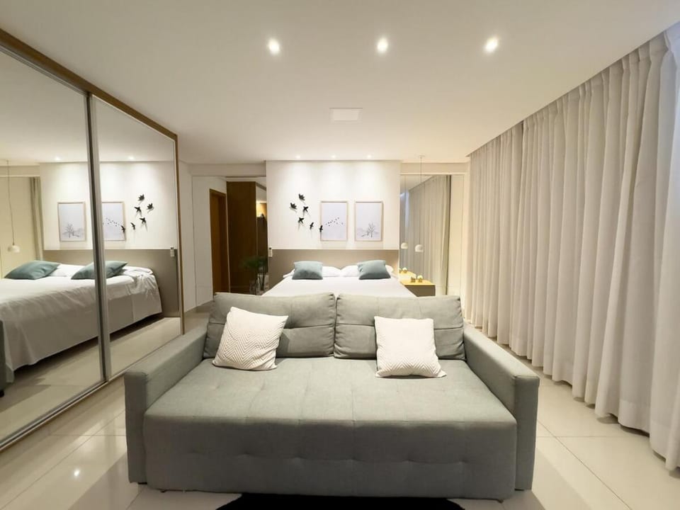 Luxo no Lounge 22-Setor Oeste ao lado do Marista! Com opções de café da manhã bem próximas ao local! Apartment in Goiania