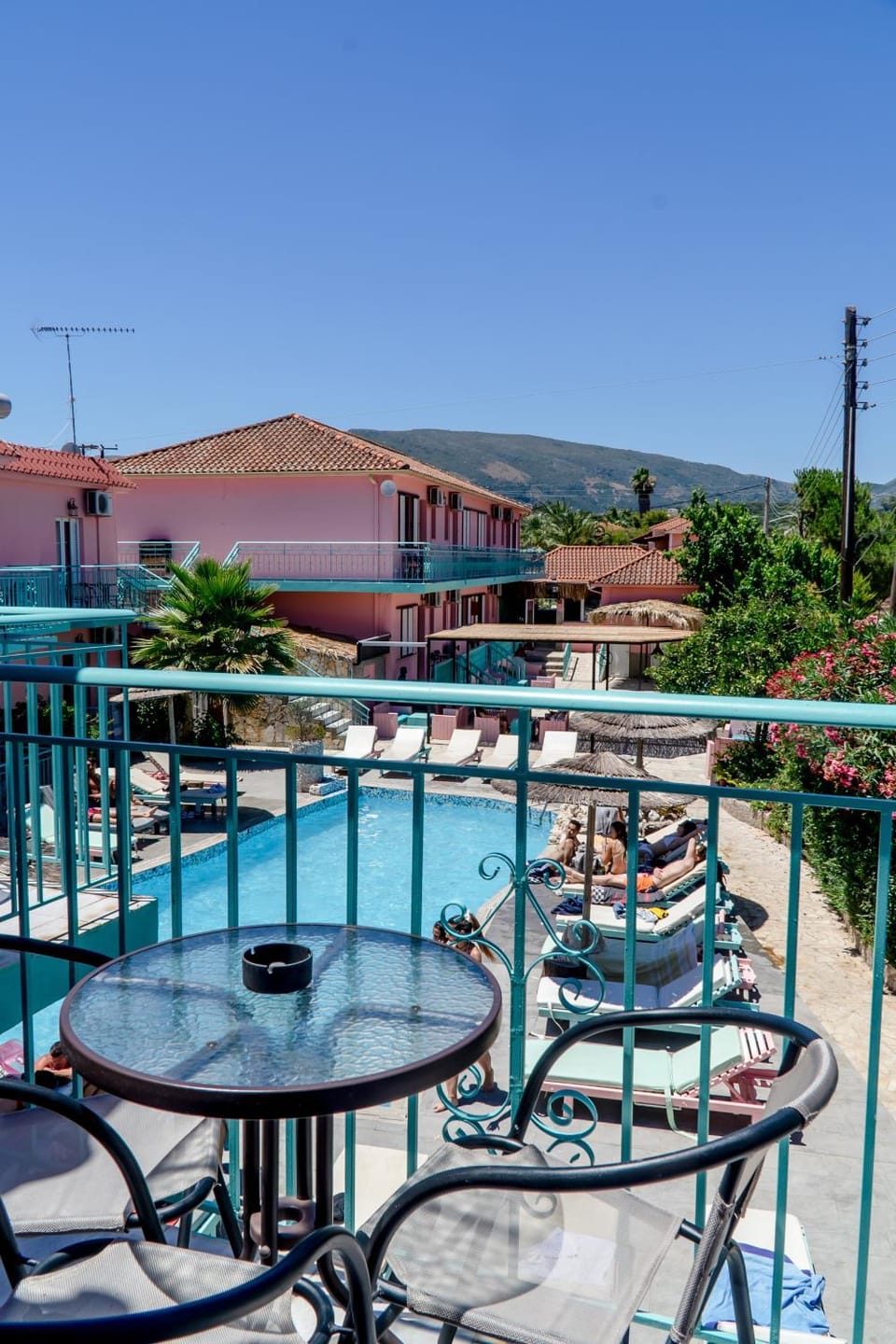 Balcony/Terrace, Pool view