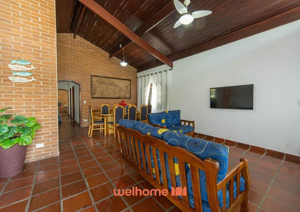 Casa em Itanhaém com Piscina a 90m da Praia House in Itanhaém
