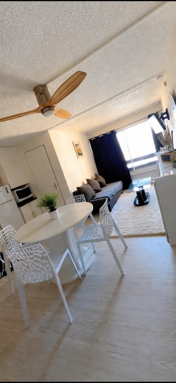 Appartement 30m de la plage Apartment in Le Barcarès