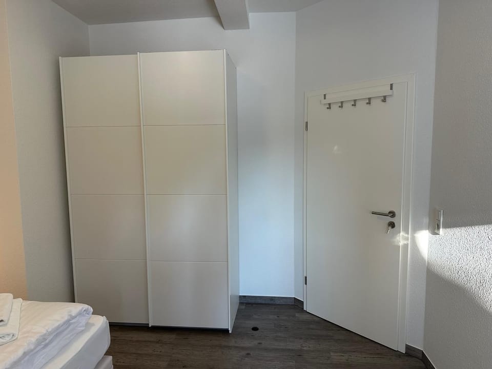 Bed, Photo of the whole room, Bedroom, wardrobe