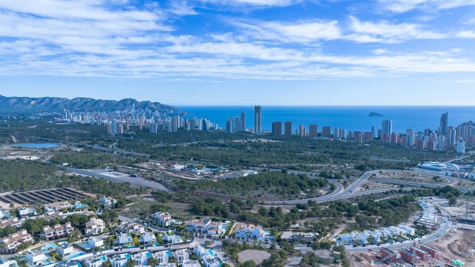 Natural landscape, Bird's eye view, City view