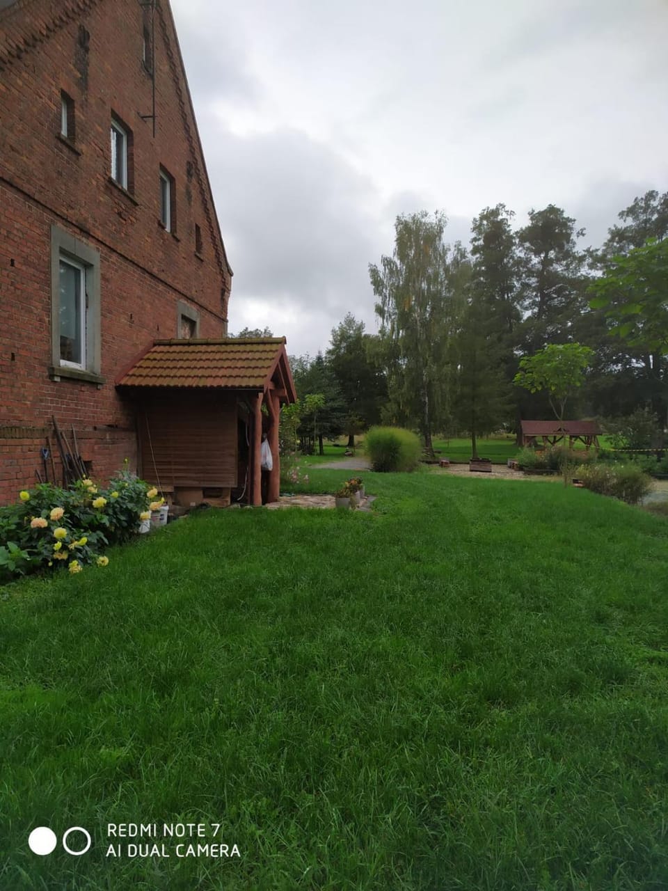 Property building, Garden