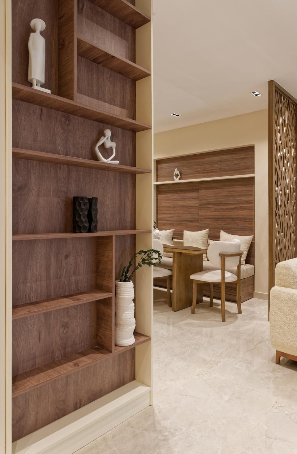 Living room, Seating area, Dining area