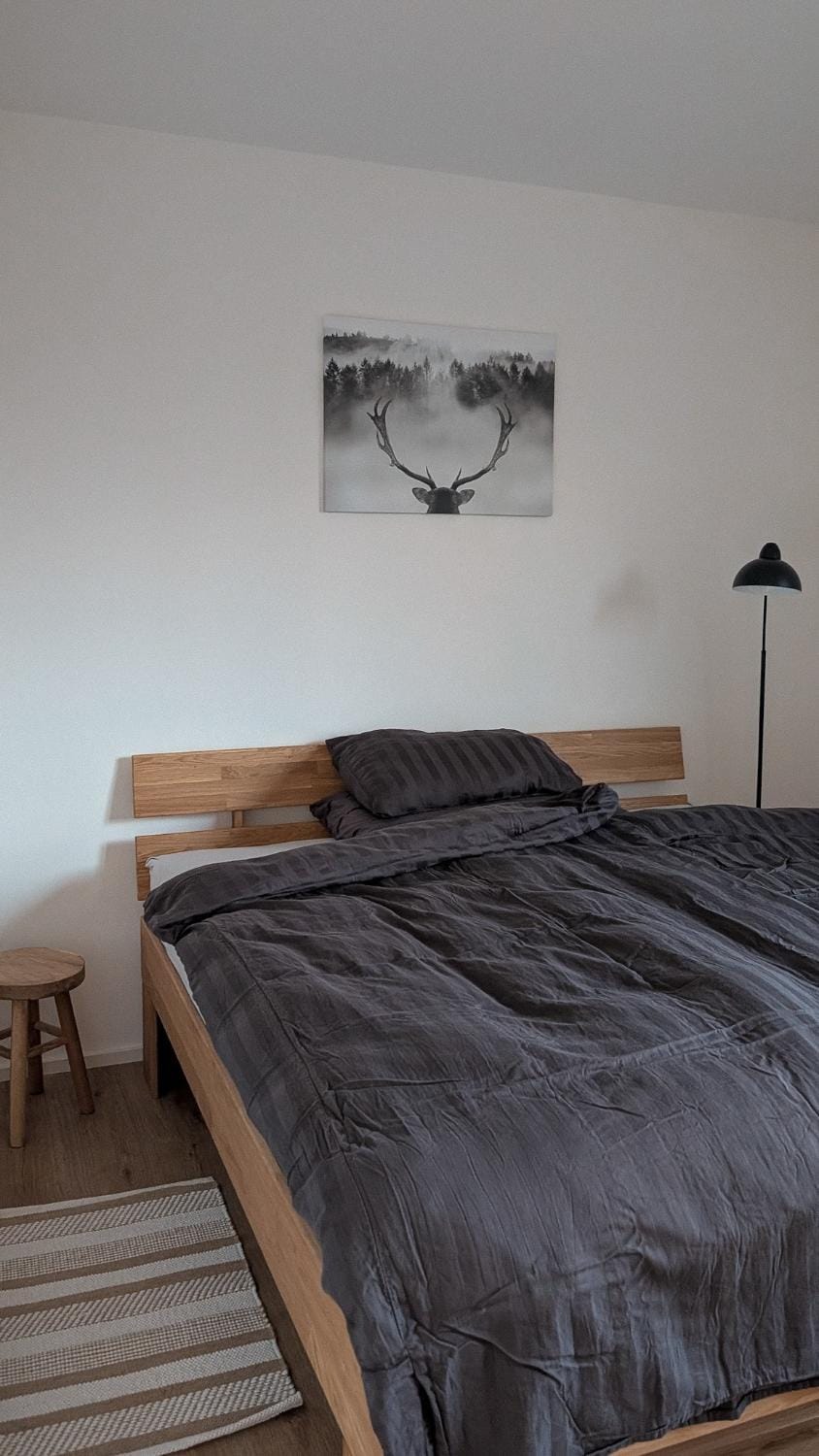 Bed, Bedroom