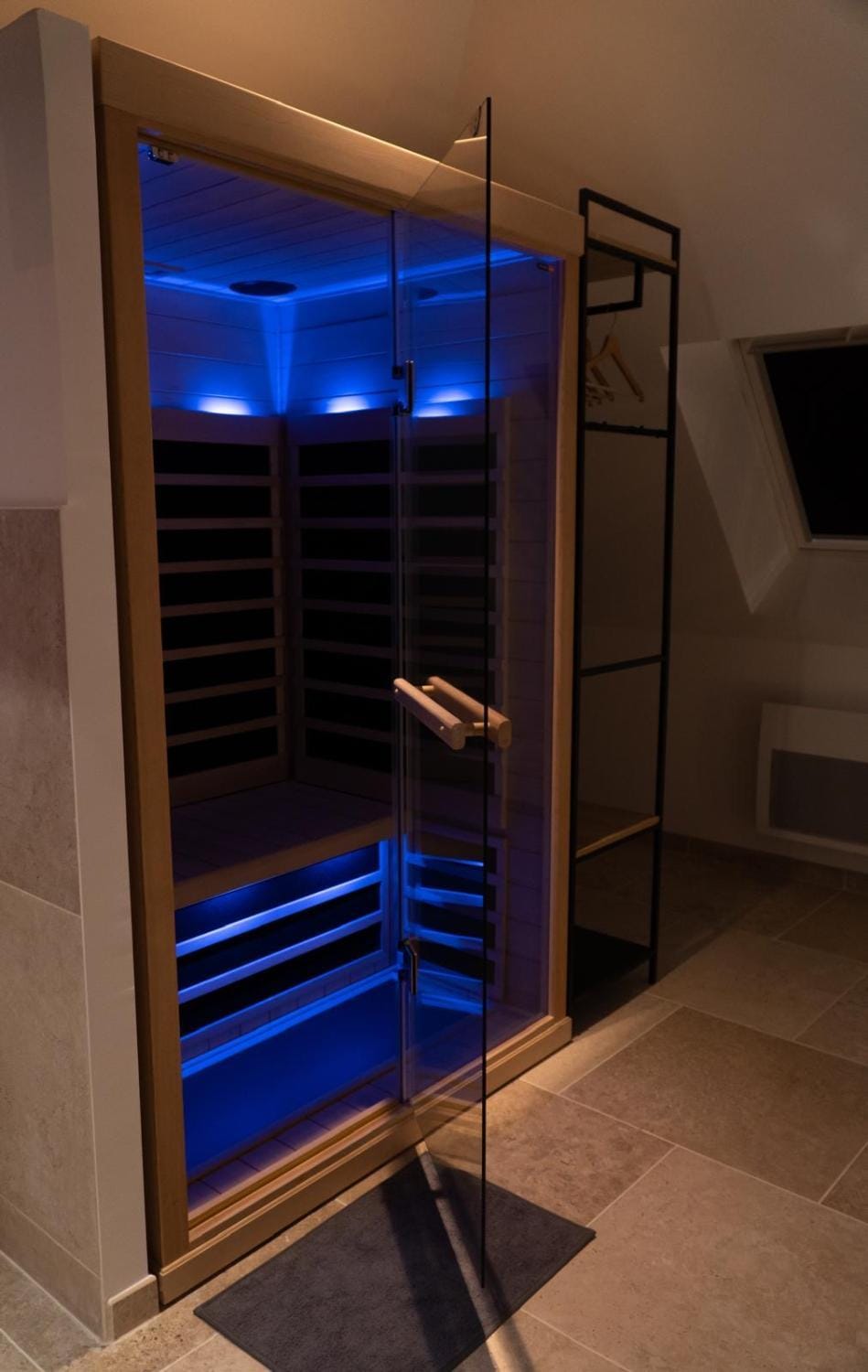 L indiscrete sauna hammam Apartment in Saint-Cyr-sur-Loire