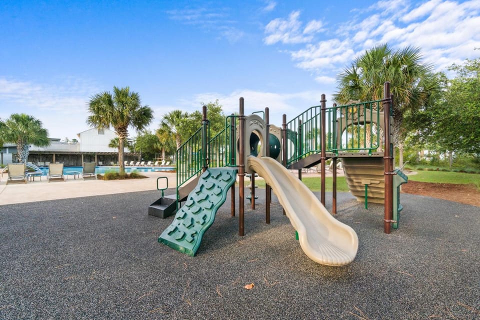 Day, Natural landscape, Children play ground, Pool view, Swimming pool