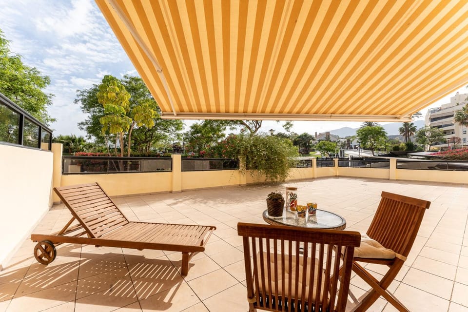 Patio, Day, Balcony/Terrace, Balcony/Terrace, Dining area, sunbed