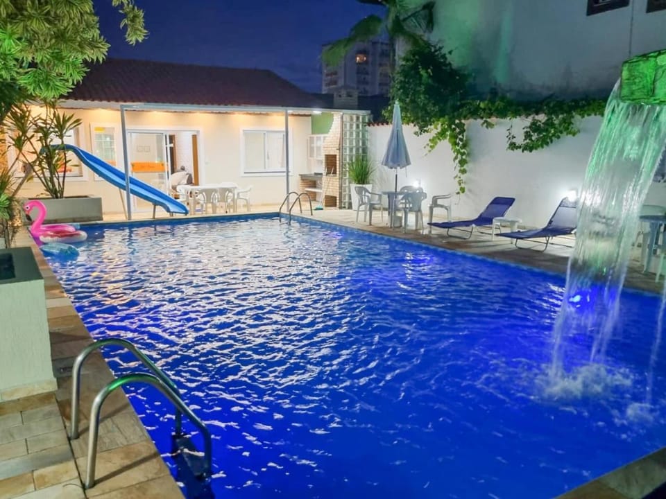 Night, Swimming pool