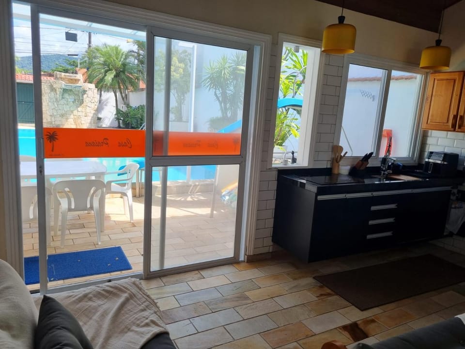 Balcony/Terrace, Living room, Dining area, Pool view