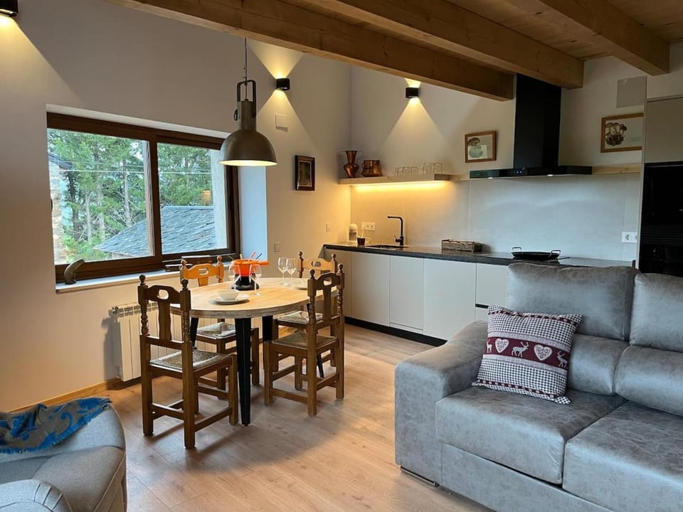 Kitchen or kitchenette, Living room, kitchen