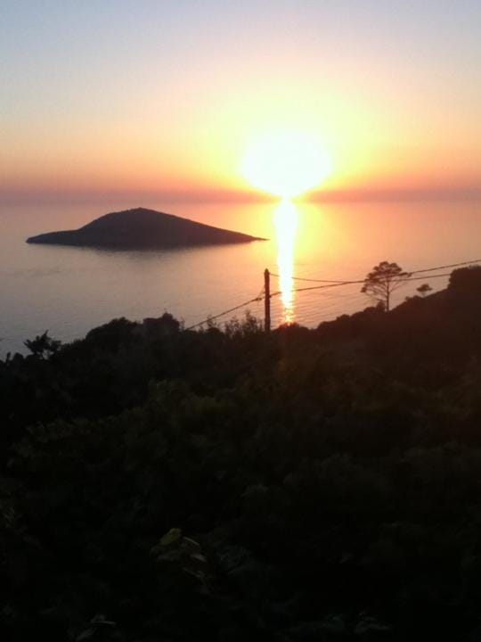 Mountain view, Sea view, Sunset