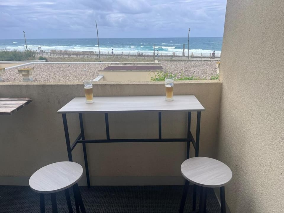 Balcony/Terrace, Dining area, Beach, Sea view