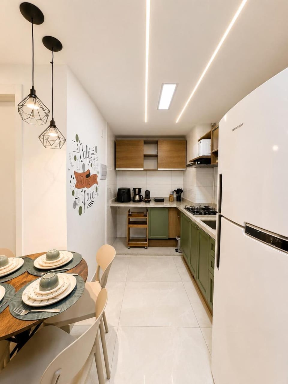 Kitchen or kitchenette, kitchen