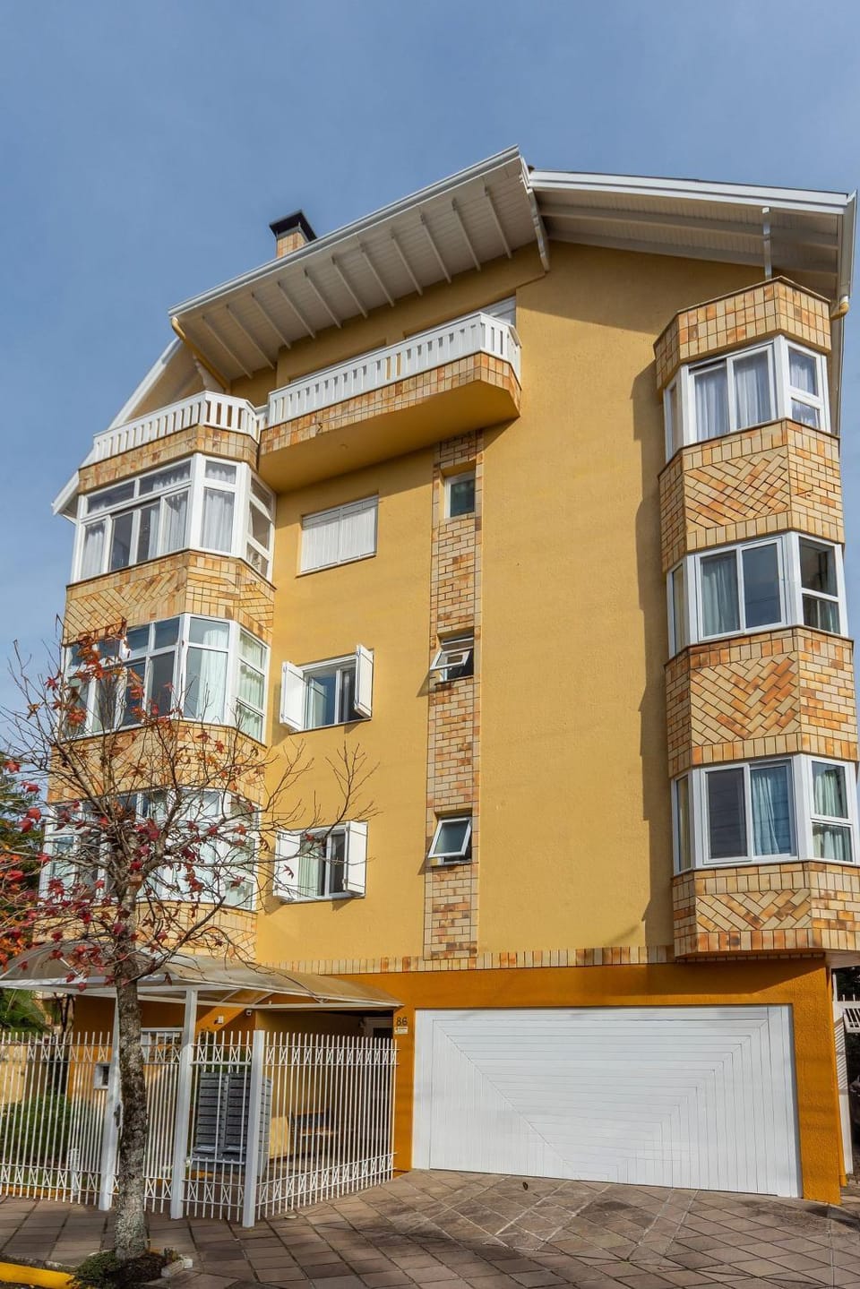 Rosa Edificio Condado da Serra Apartment in Gramado