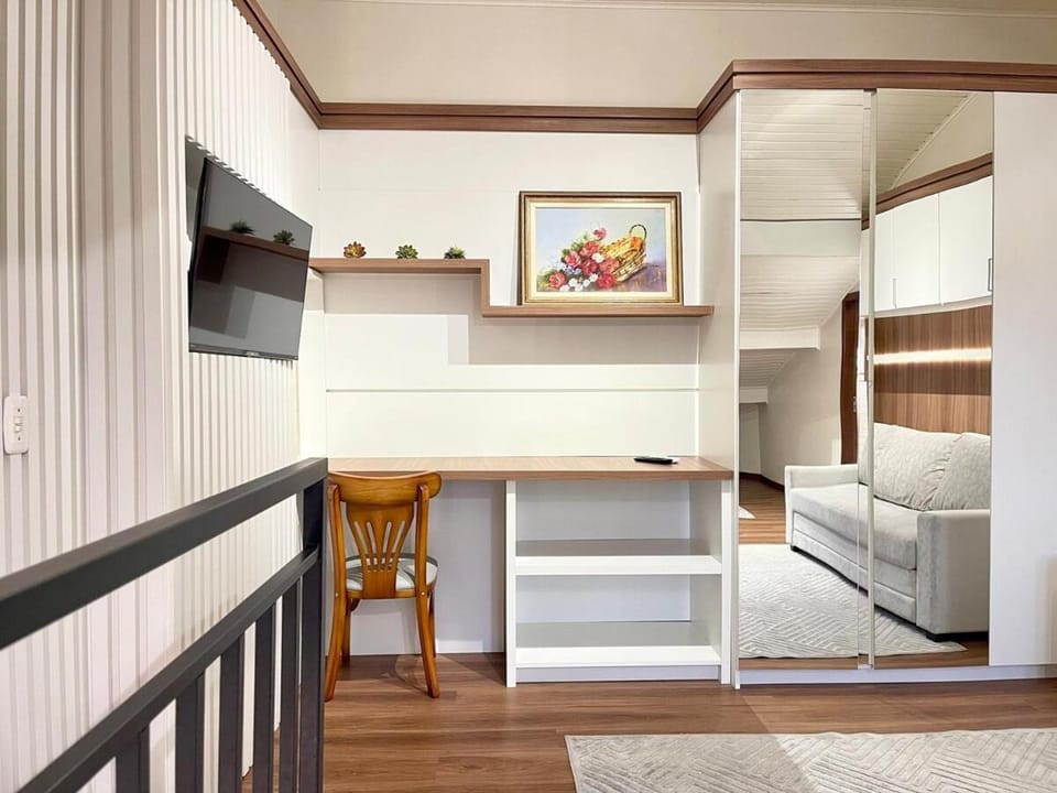 Apartamento para 8 pessoas no Centro de Gramando Apartment in Gramado