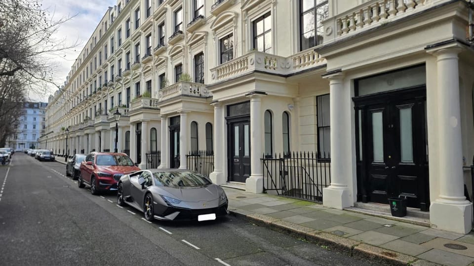 Quiet street view