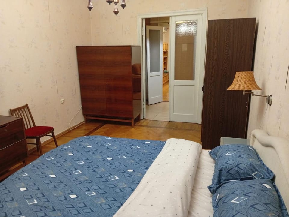Bed, Photo of the whole room, Bedroom, wardrobe