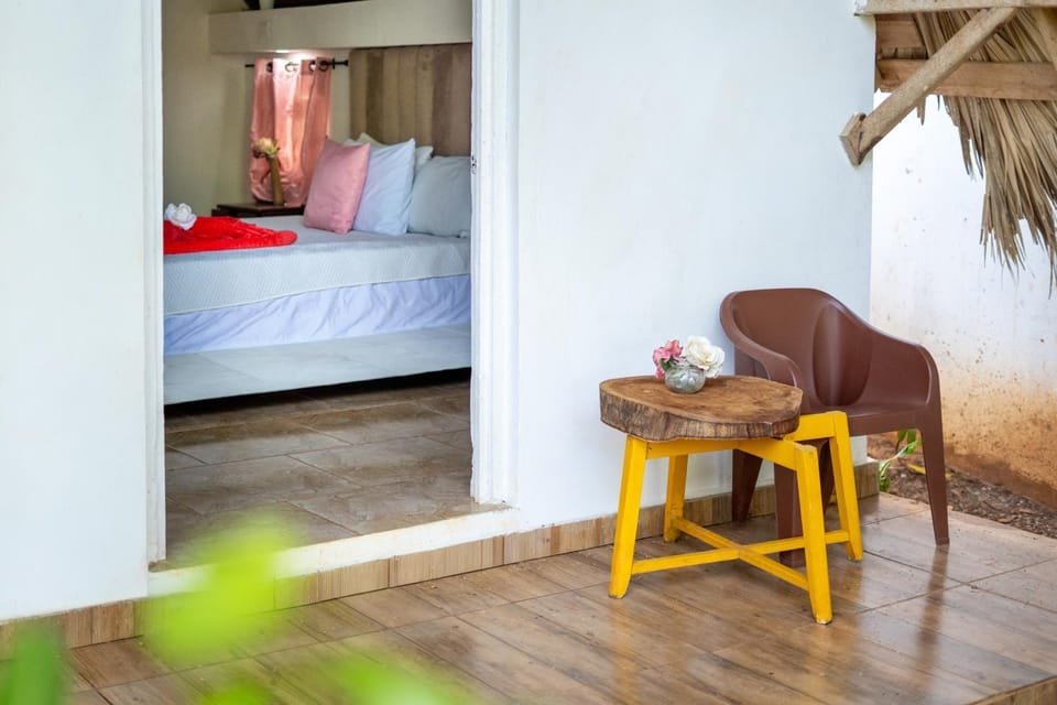 Patio, Bed, View (from property/room), Balcony/Terrace, Photo of the whole room, Bedroom