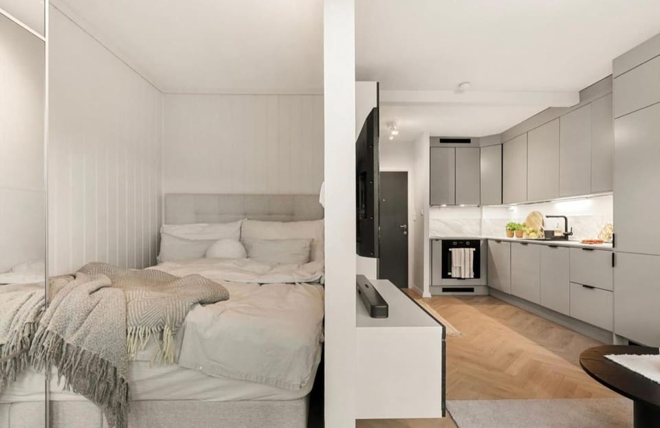 Modern and cozy apartment ONLY 5 minutes from City Center Apartment in Bergen